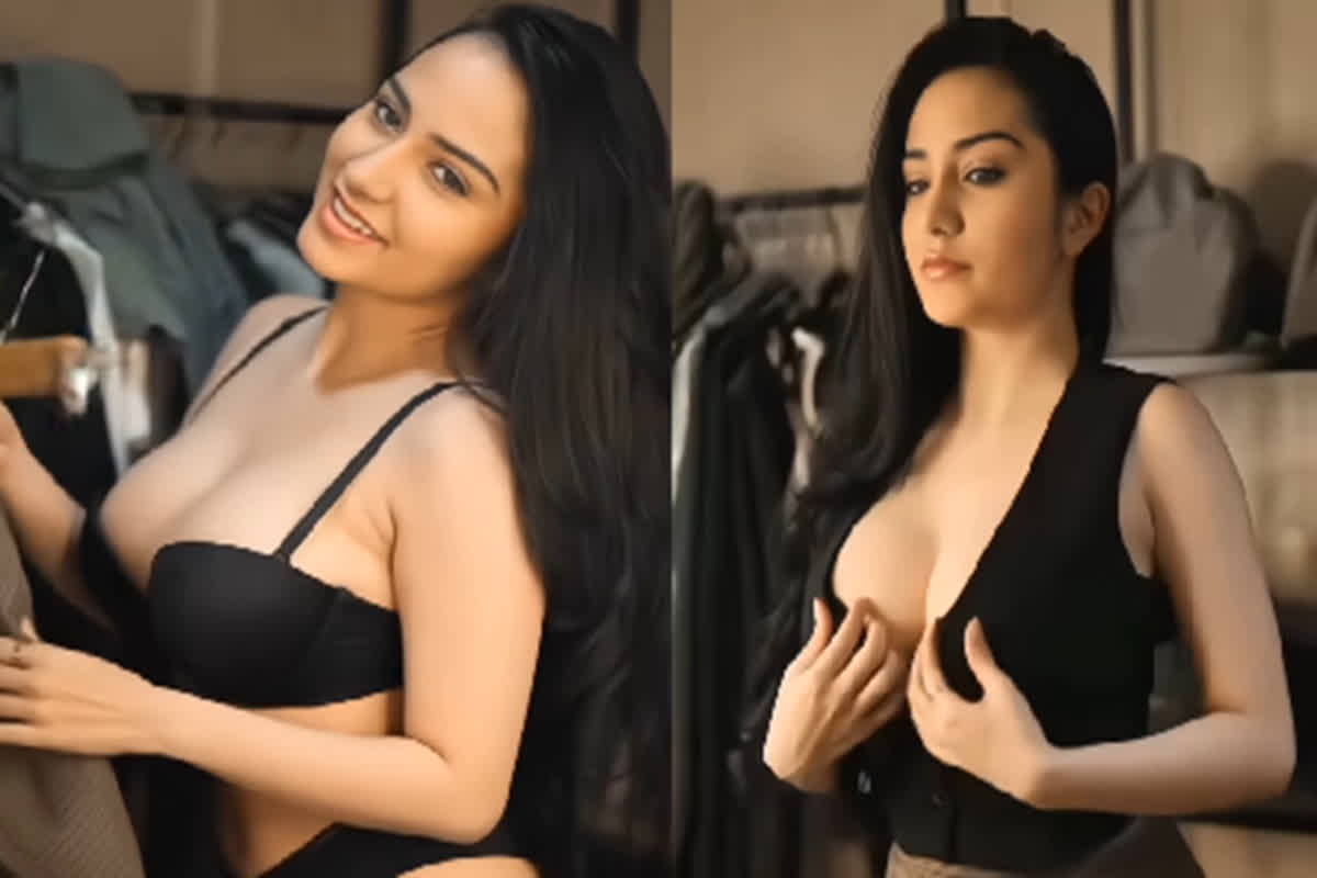 Indian Bhabhi Sexy Video : मॉडल भाभी ने की बोल्डनेस की हदें पार, ऑन कैमरा ही बदले कपड़े, सेक्सी फिगर देख मदहोश हुए फैंस