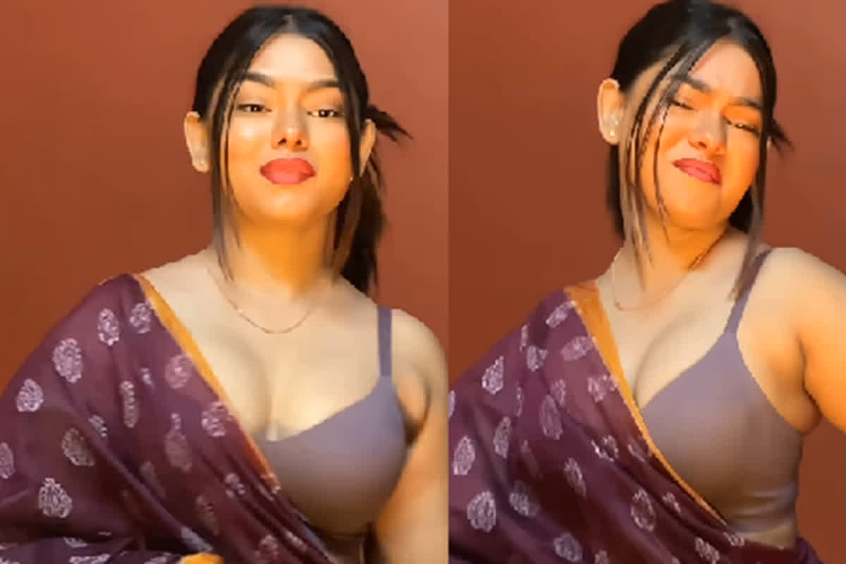 Indian Bhabhi Sexy Video : मॉडल भाभी की कमसिन जवानी देख मचल उठा फैंस का दिल, सेक्सी ब्रालेट में फ्लॉन्ट किया क्लीवेज, वायरल हुआ वीडियो