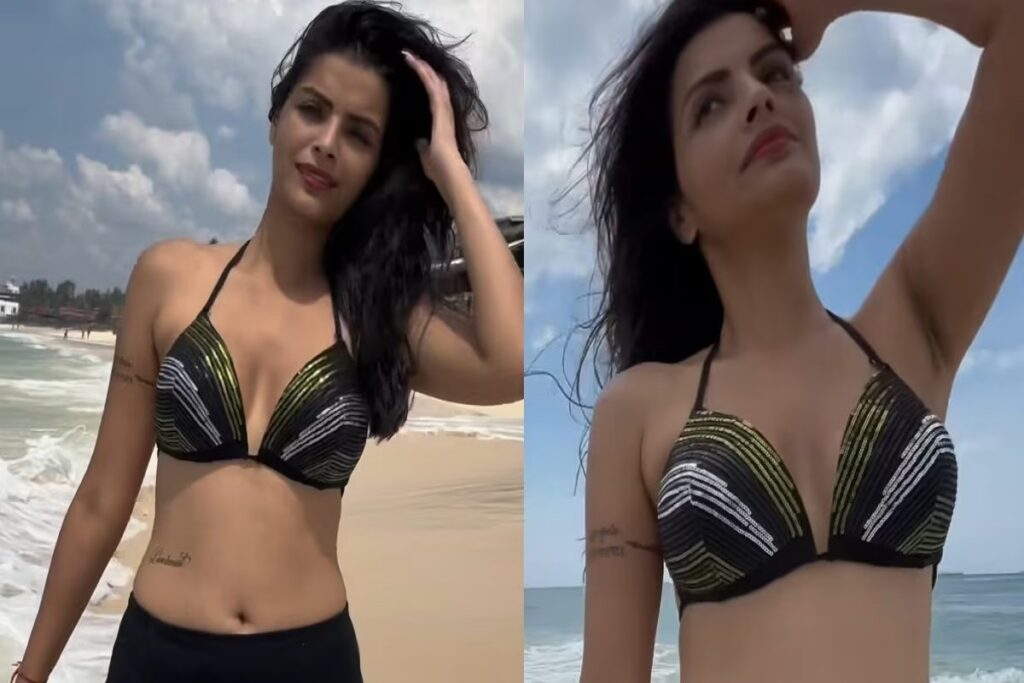 Sonali Raut sexy video in bra