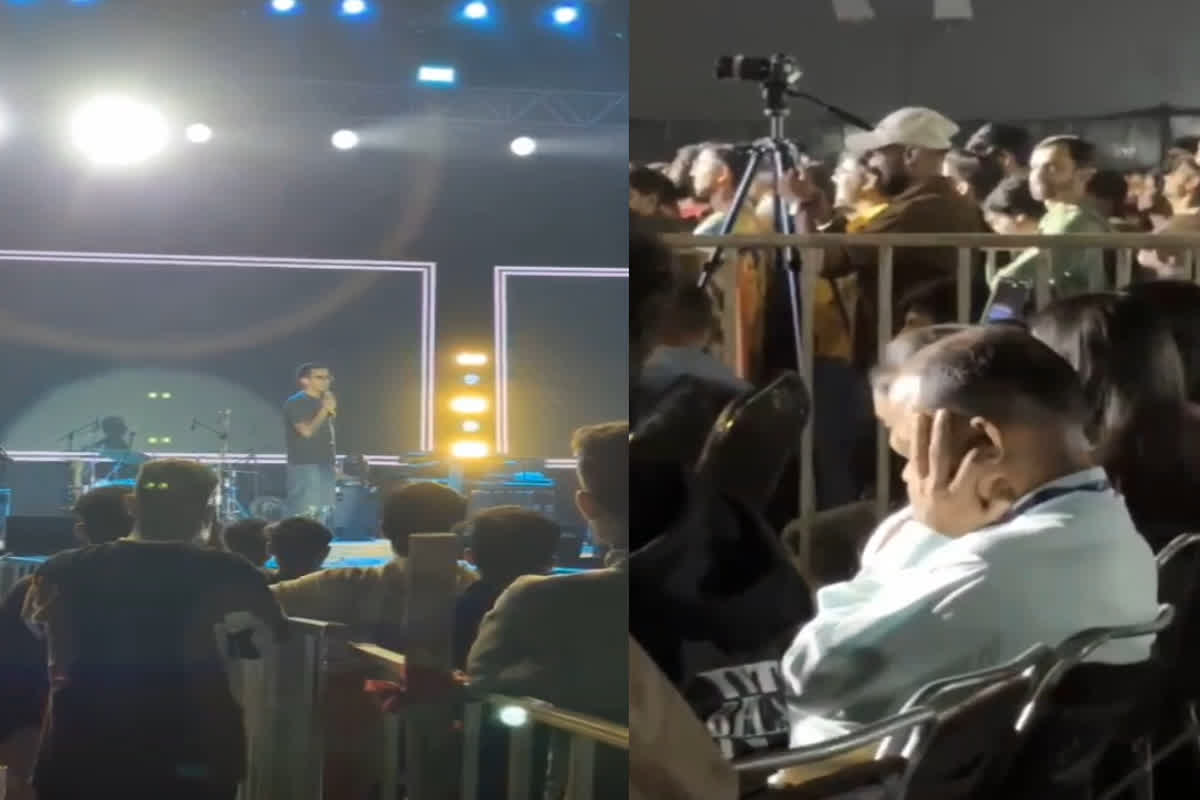 Comedian Yash Rathi IIT Bhilai Video: IIT भिलाई के एनुअल फंक्शन में परोसी गई अश्लीलता.. कॉमेडियन ने दी ऐसी भद्दी स्पीच, ऑडियंस को बंद करने पड़े कान