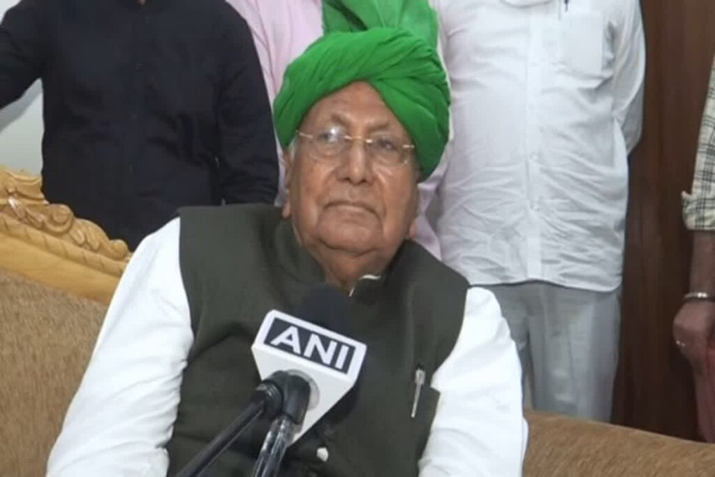 Omprakash Chautala Passes Away। Image Credit: ANI