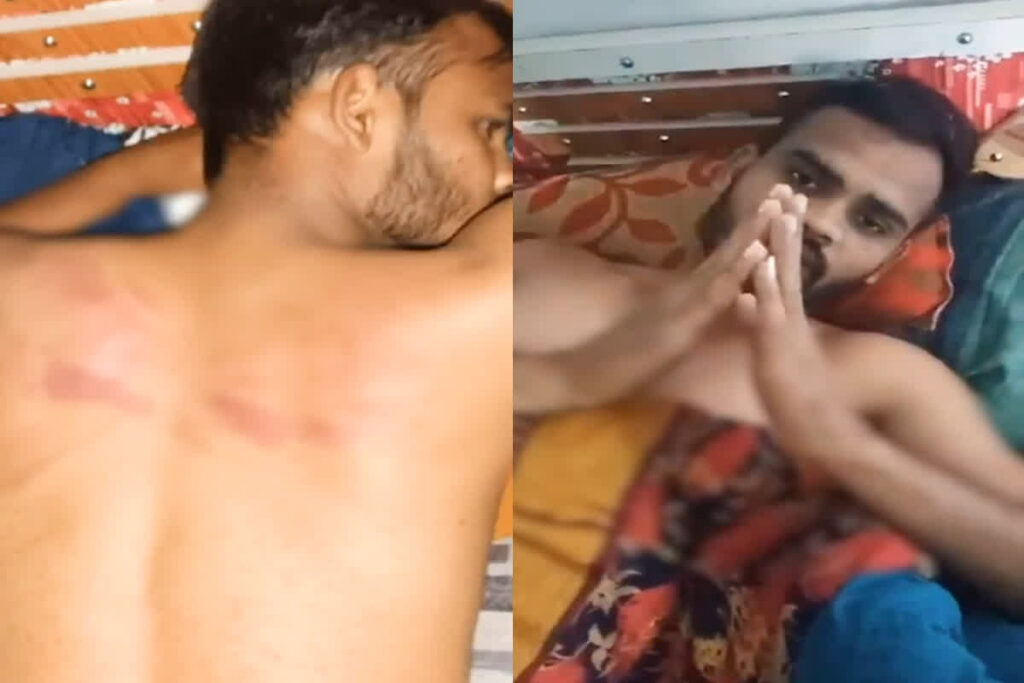 Police Beat Up Dalit Youth