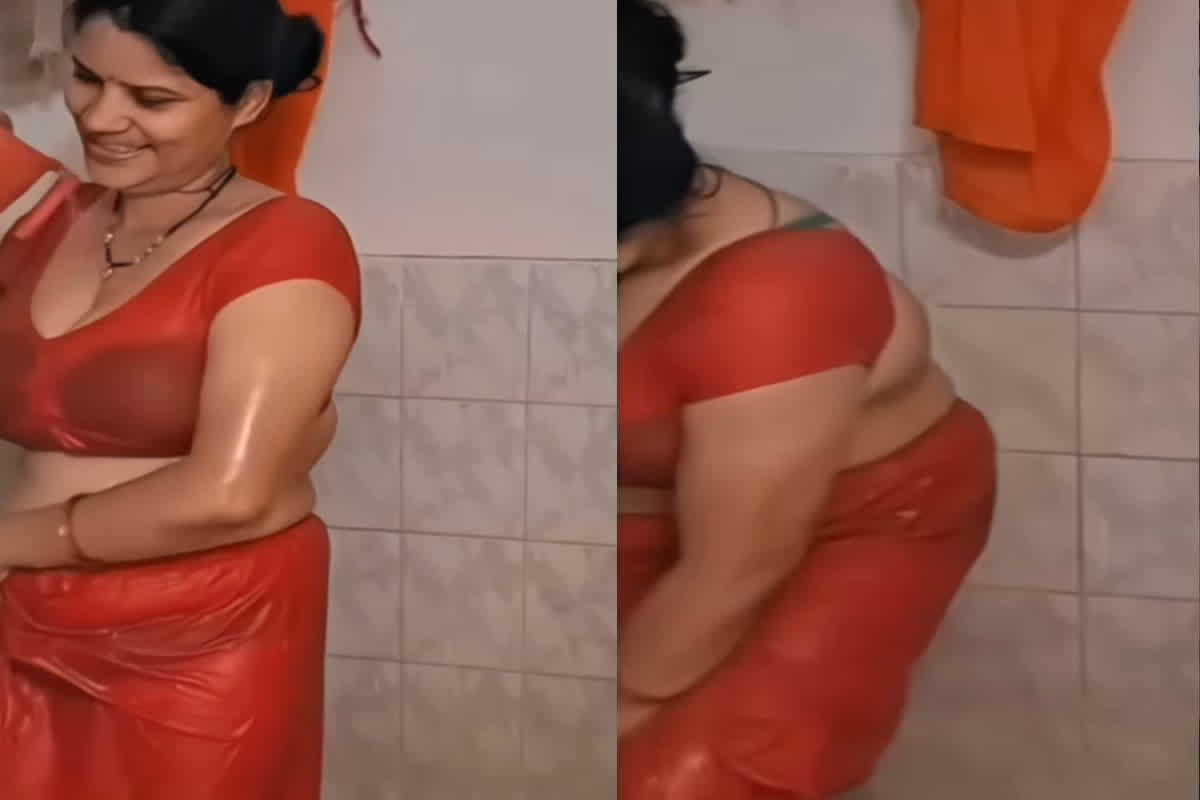 Desi Bhabhi ka Sexy Video / देसी भाभी ने बाथरूम में नहाते हुए बनाया वीडियो / Image Source: Screengrab