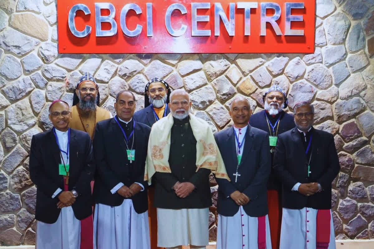 Christmas celebrations of CBCI: क्रिसमस समारोह में शामिल हुए PM नरेंद्र मोदी, कहा- ‘प्रभु यीशु ने पूरी दुनिया को दिखाया प्रेम और करूणा का मार्ग”