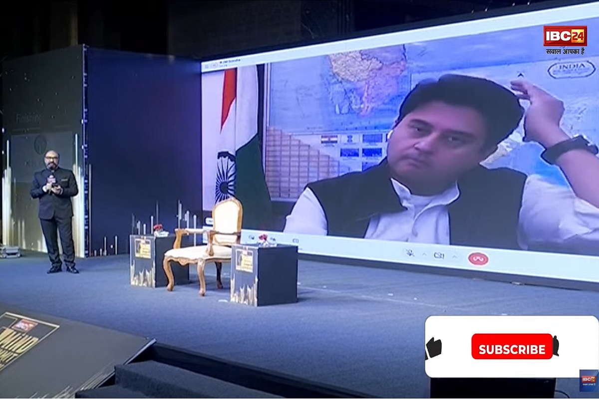 #IBC24MINDSUMMIT: ‘ये केवल सिंधिया स्कूल का प्रोडक्ट कर सकता है’ IBC24 मैनेजिंग एडिटर रवि कांत मित्तल का सवाल सुनकर ऐसा क्यों बोले ज्योतिरादित्य सिंधिया