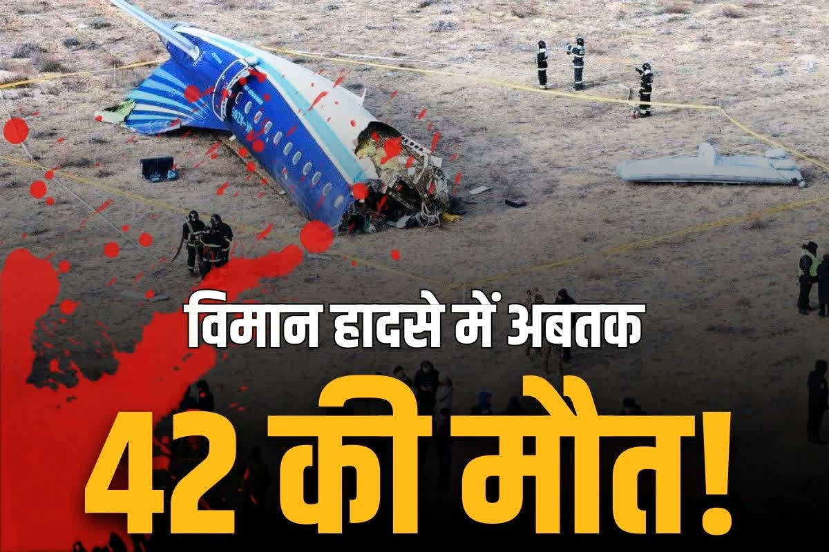 Azerbaijan Airlines plane crash: विमान हादसे में अबतक 42 लोगों की दर्दनाक मौत.. सामने आया ग्राउंड जीरो का दिल दहला देने वाला Video, आप भी देखें