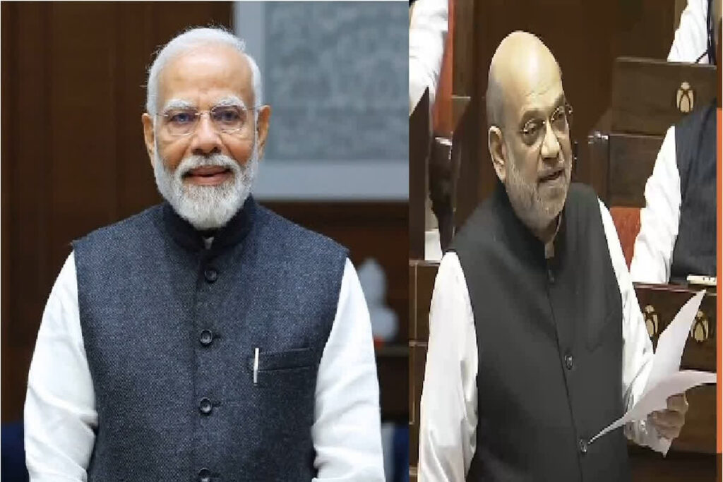 PM Modi defends Shah's Ambedkar Remark / Image Credit : Narendra Modi And Amit Shah X Handle