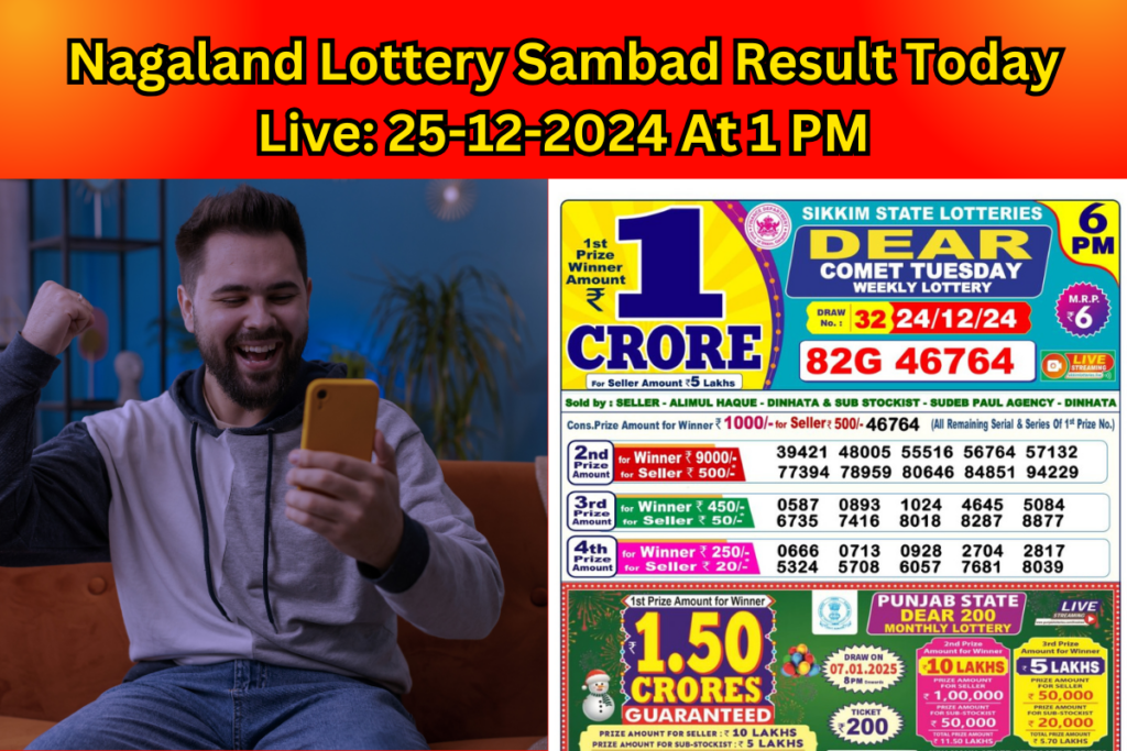 Nagaland Lottery Sambad Result Today