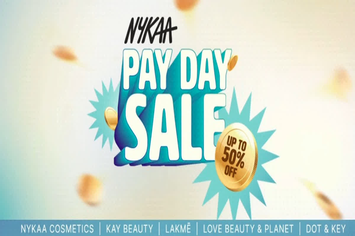 Nykaa Pay Day Sale 2024: साल खत्म होने से पहले नायका पर शुरू हुई एक और धमाकेदार सेल, कई ब्रांड्स पर मिल रही 50% तक की छूट