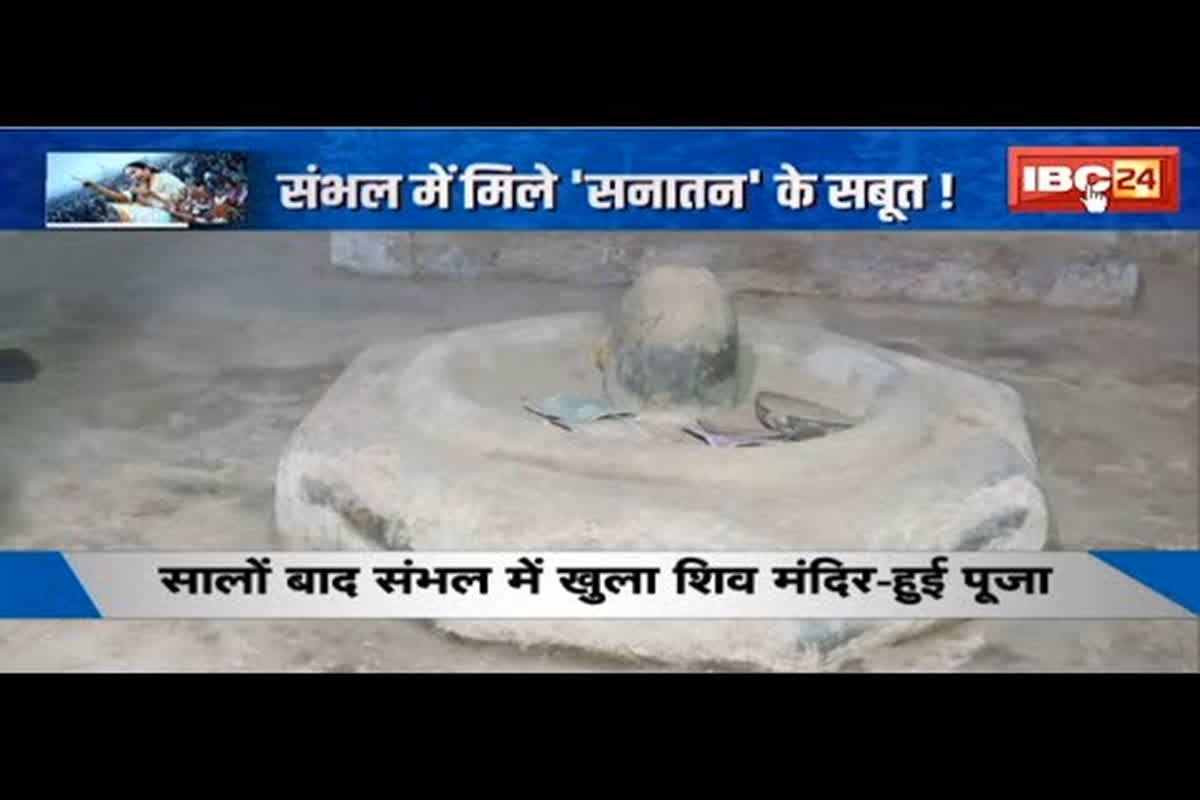 #SarkarOnIBC24 : संभल में मिले सनातन के सबूत! 46 साल बाद खुला मंदिर मंत्रोच्चार से गूंजा