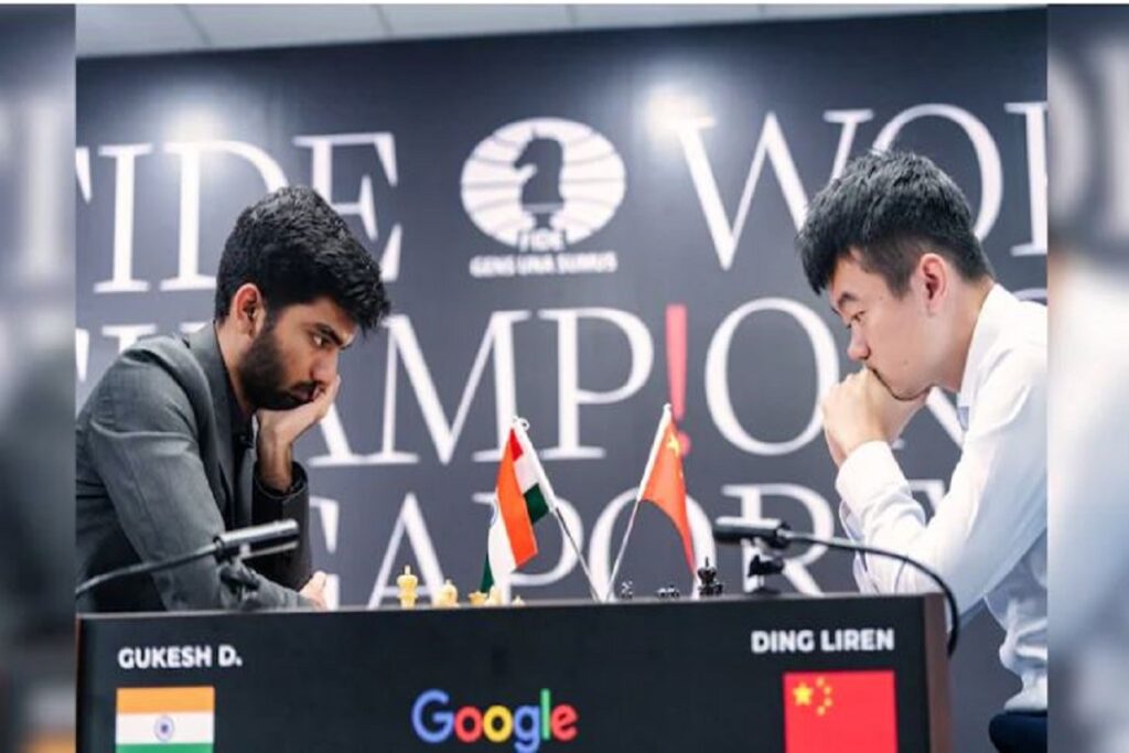 India's Gukesh D became world chess champion , image credit: International Chess Federation