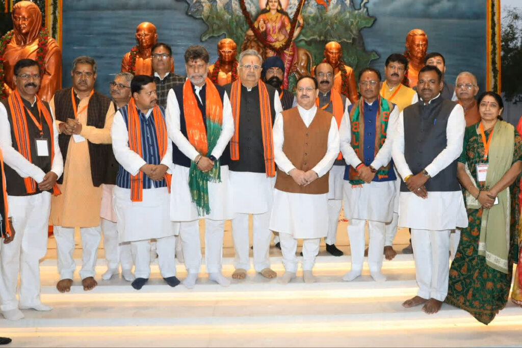 BJP National President JP Nadda in Chhattisgarh