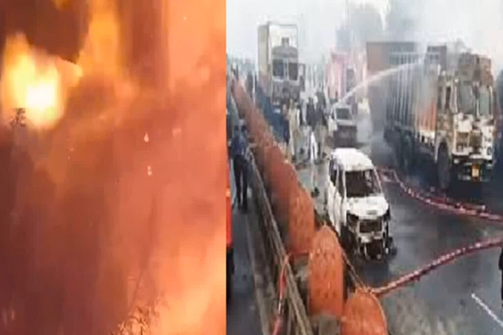 Jaipur CNG Tanker Blast Update। Image Credit: X Handle