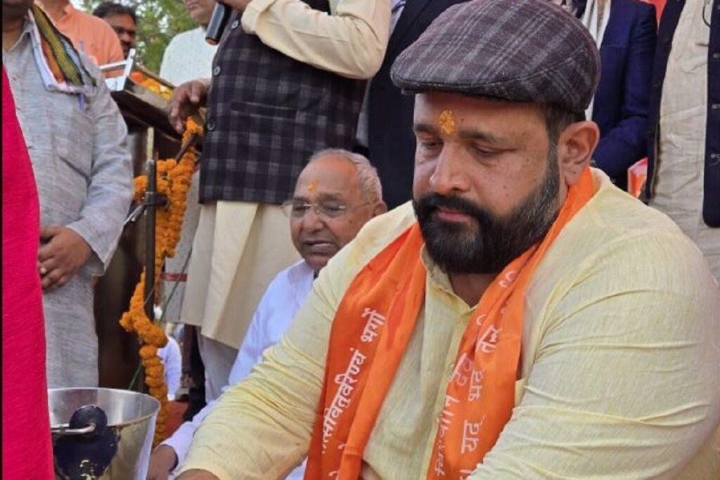 Prabhal Pratap Singh padyatra