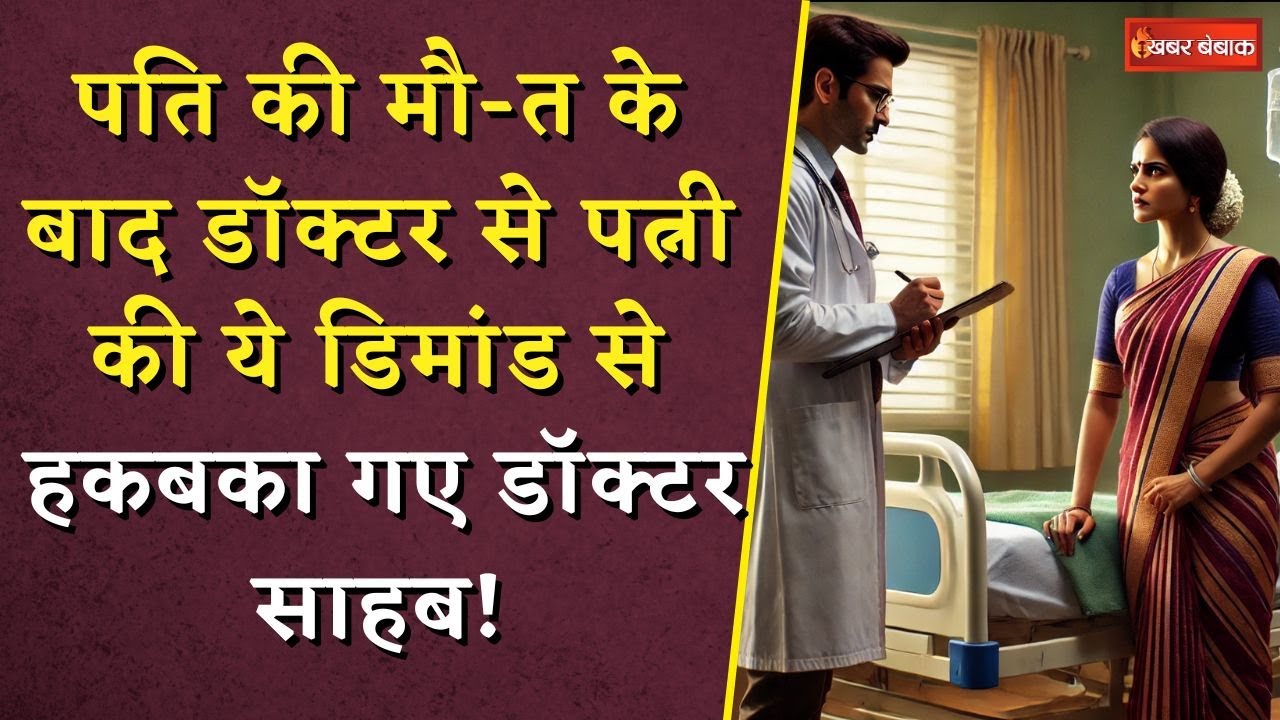 पति की मौ-त के बाद डॉक्टर से पत्नी की ये डिमांड से हकबका गए डॉक्टर साहब! Wife Demand Shocks Doctor