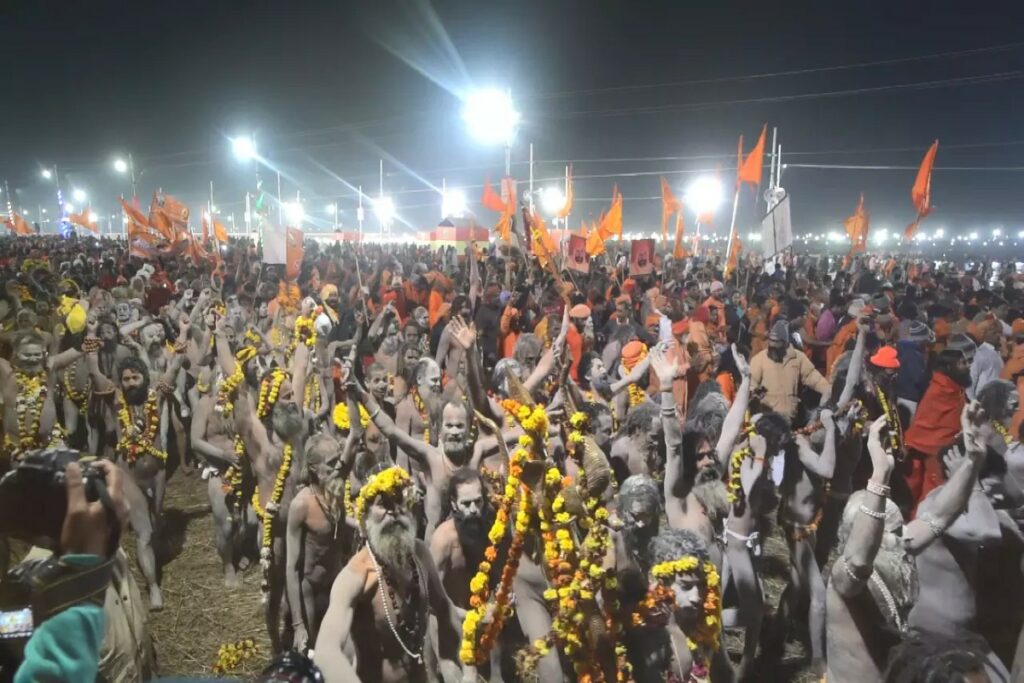 Naga Sadhu in Mahakumbh 2025