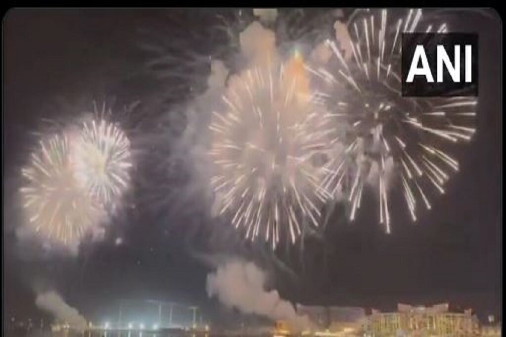 Happy new year 2025, image source: ANI