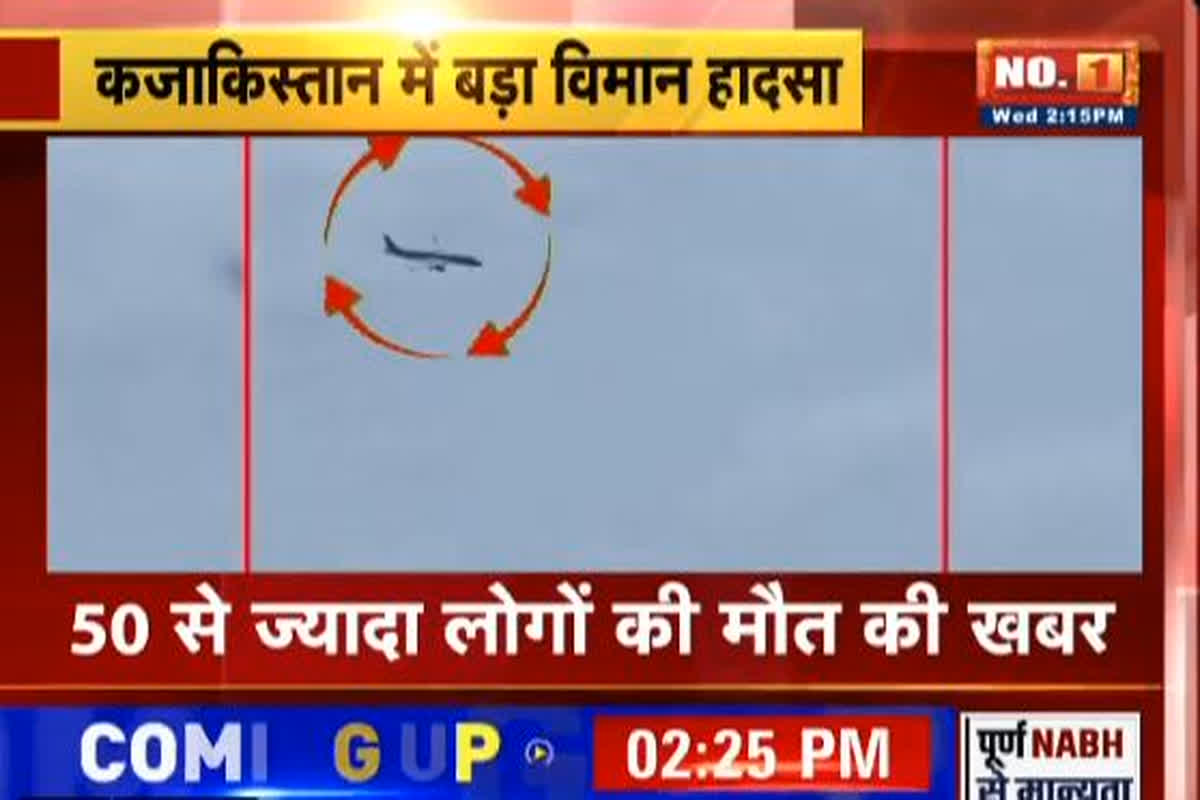 Plane crash in Kazakhstan Video: आपातकालीन लैंडिंग के समय क्रैश हुआ यात्री विमान, 50 से ज्यादा लोगों की मारे जानें की खबर, मची अफरातफरी