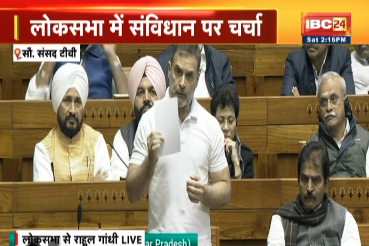 Rahul Gandhi Speech in Lok Sabha: ‘यूपी में संविधान नहीं मनु स्मृति लागू’… राहुल ने इन मु्द्दों को लेकर सरकार को घेरा, आरक्षण पर भी कही ये बात