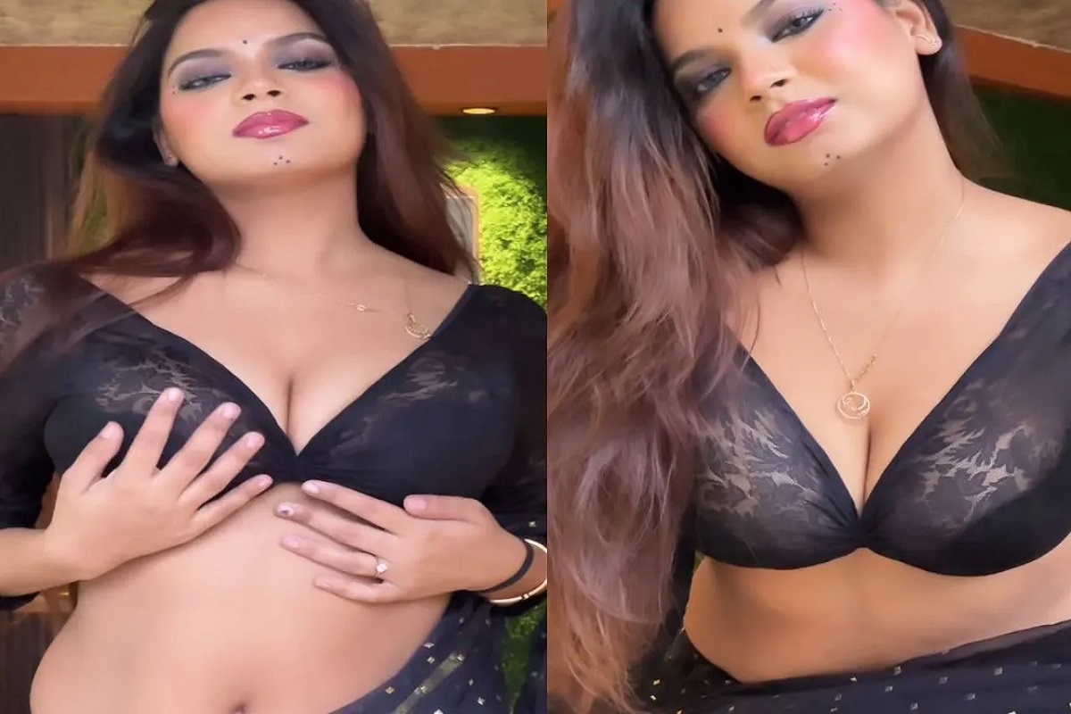 Sexy Video: जालीदार कपड़े में देसी भाभी ने दिखाई सेक्सी अदाएं, एकटक निहारने को मजबूर हो गए लड़के, वायरल हुआ वीडियो