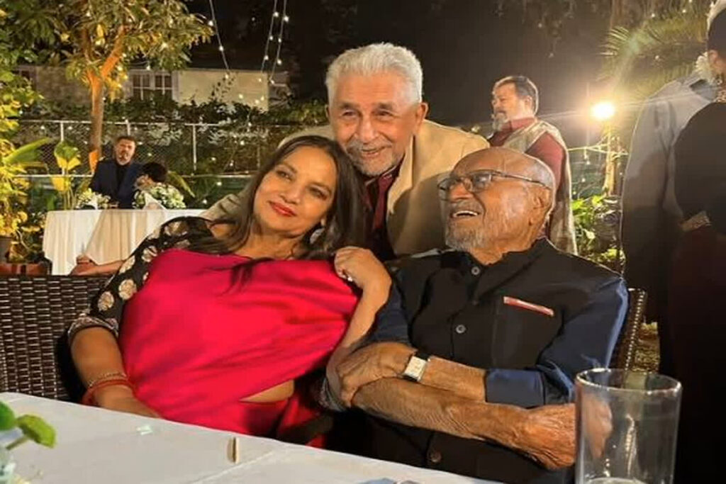 Film Director Shyam Benegal Passes Away / Image Credit : shabana azmi Instagram