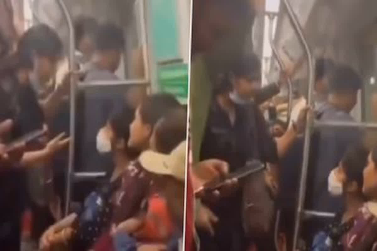 Delhi Metro Latest Viral Video: ‘सब-इंस्पेक्टर है मेरा बॉयफ्रेंड’, दिल्ली मेट्रो में लड़की ने दी धमकी, फिर हुआ ये…