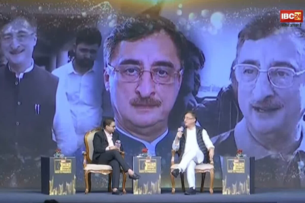 MP Vivek Tankha In IBC24 Mind Summit 2024. Image Credit :