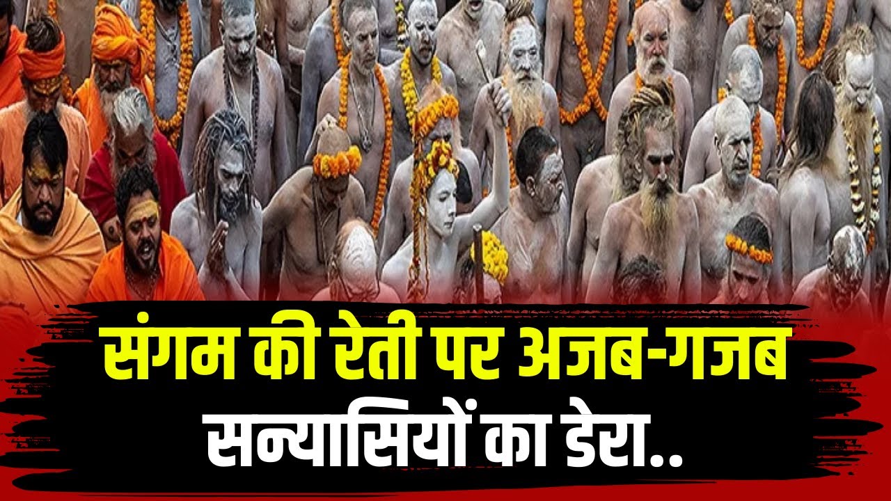 Prayagraj Mahakumbh 2025 : महाकुंभ में अजब -गजब साधु सन्यासियों का लगा डेरा। देखकर दुनिया हैरान..