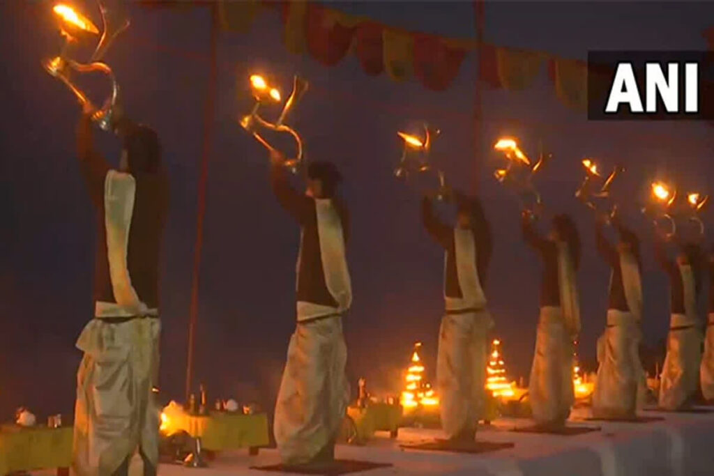 Ganga Aarti Postponed। Image Credit: ANI