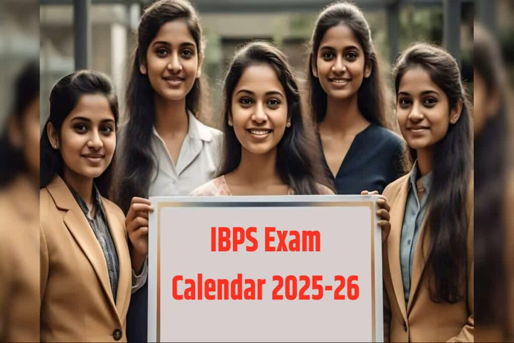 IBPS Exam Calendar 2025-26 / Image Credit : Meta AI