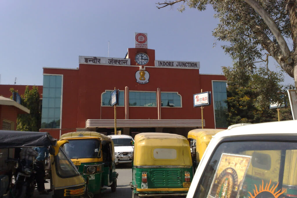 Indore Railway Station News। Photo Credit- Wikipedia