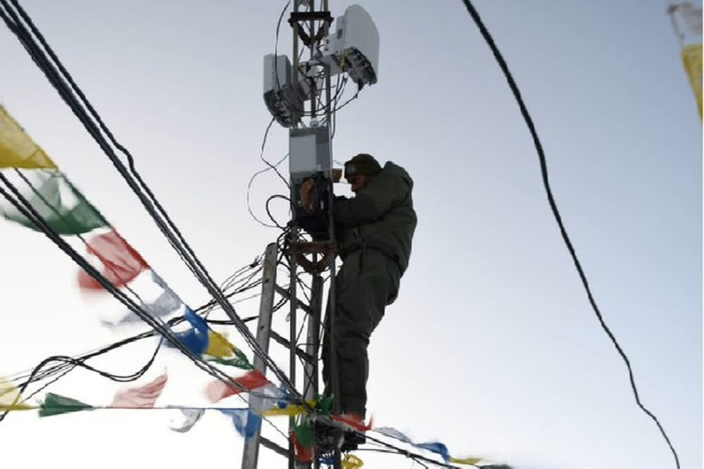 Jio Tower in Siachen Glacier/ Image Credit : @firefurycorps_IA X Handle