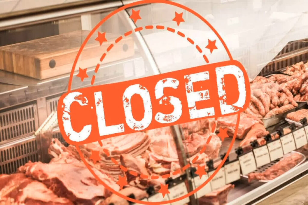 Mutton Shops Closed in Raipur: मांस-मटन की बिक्री पूरी तरह रहेगी प्रतिबंधित / Image Source: Symbolic