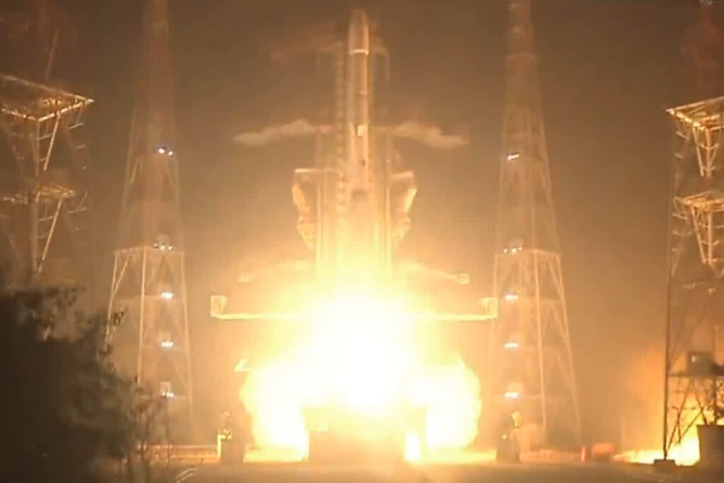 ISRO Launch NVS02| Photo Credit: ANI