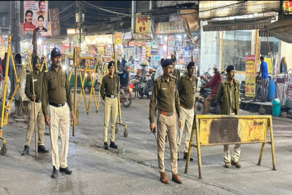 police checking in bhopal: Image Source- Bhopal Police x Handle