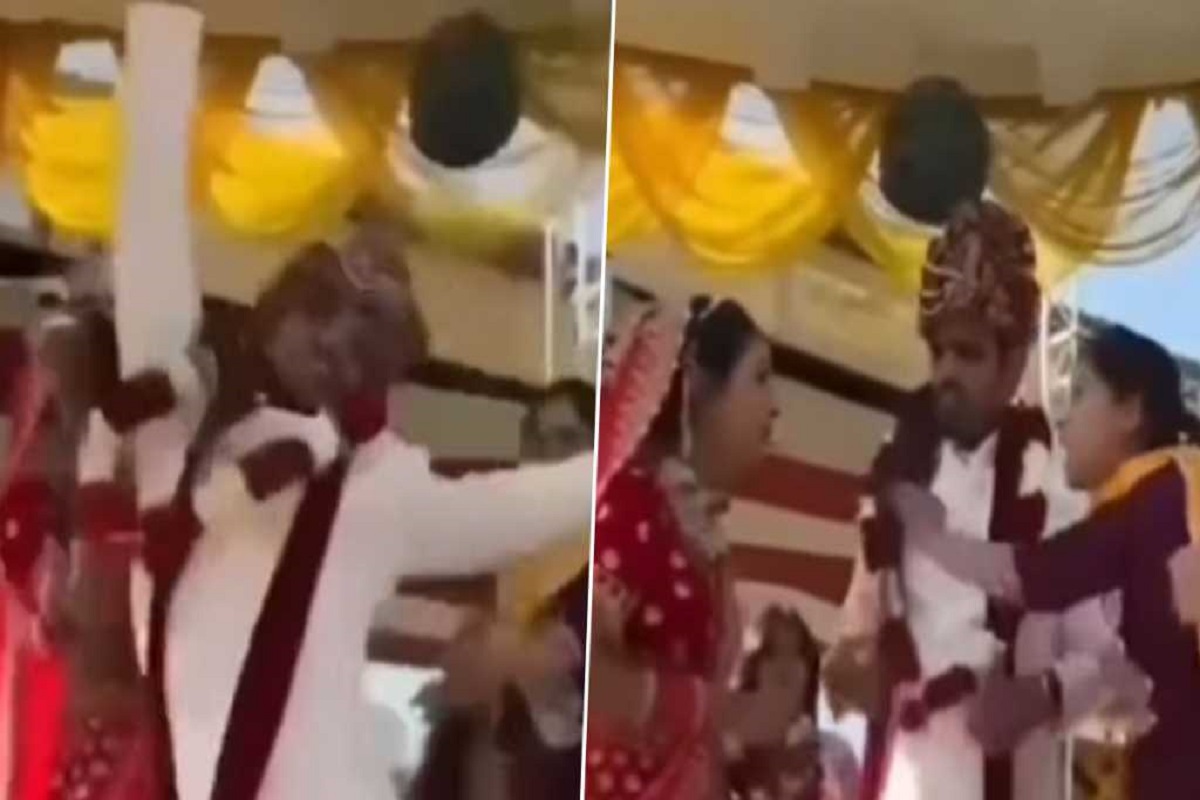 Girlfriend beats boyfriend in wedding time