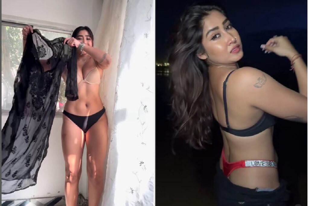 Social media influencer Sexy video in bra and panty, image source: sofia9__official