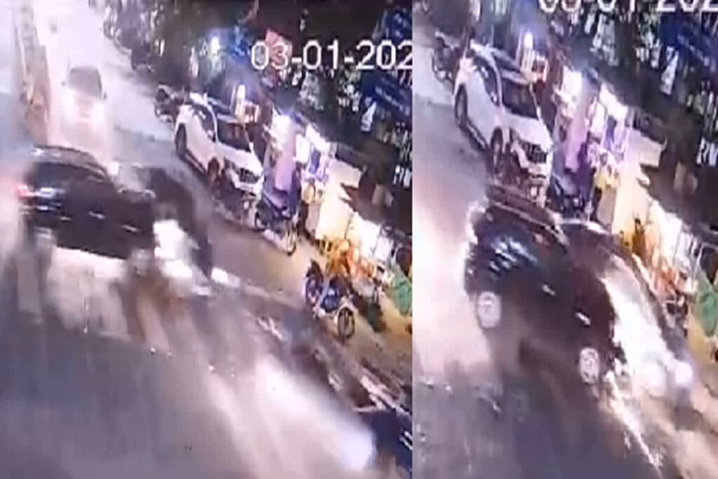 Jabalpur Accident Live Video। Image Credit: IBC24