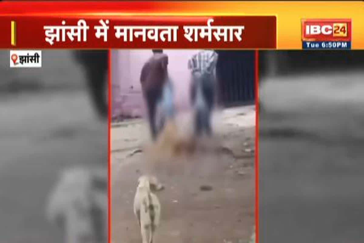 Jhansi Viral Video : शव को पोस्टमार्टम के लिए घसीट कर ले गए कर्मचारी, मानवता को शर्मसार करने वाला वीडियो हुआ वायरल