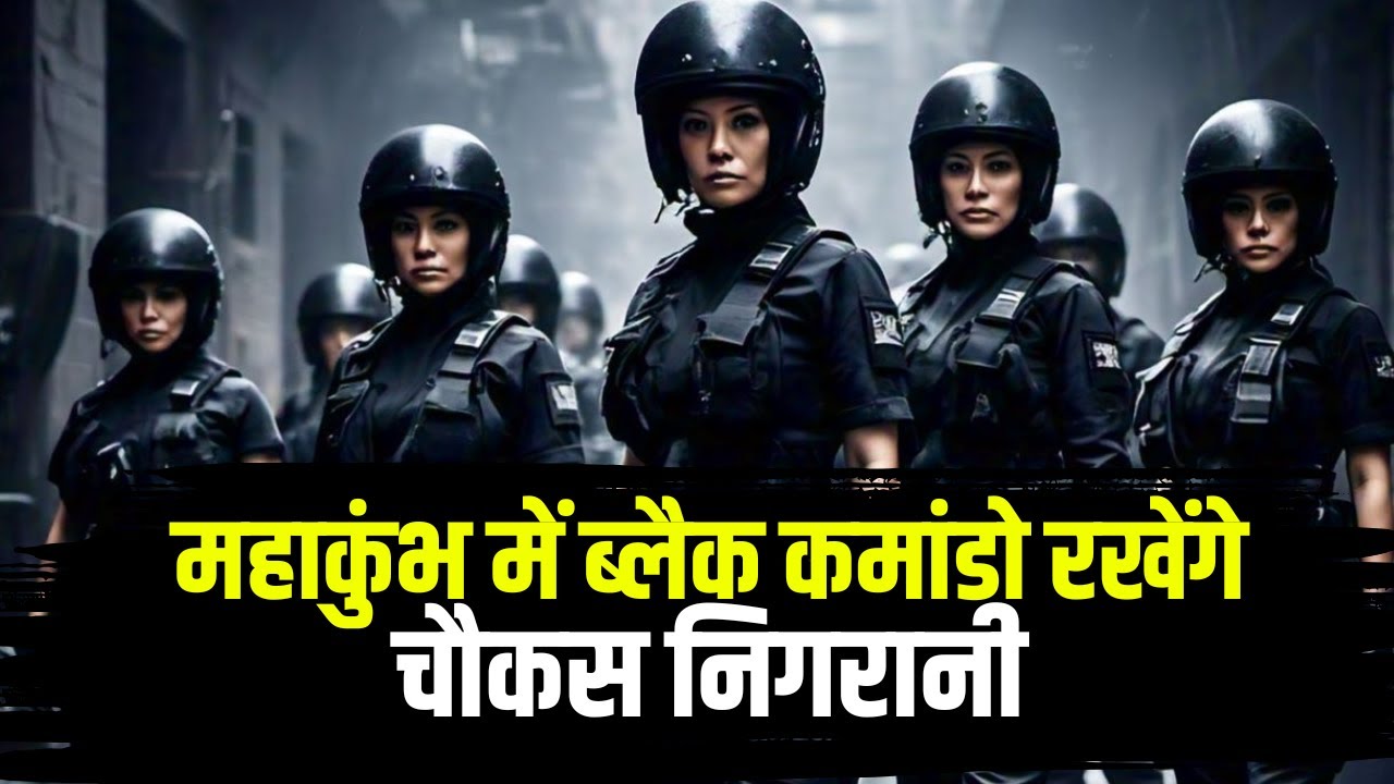 Mahakumbh 2025: महाकुंभ में Black Commando रखेंगे चौकस निगरानी, परिंदा भी नहीं मार पाएगा पर