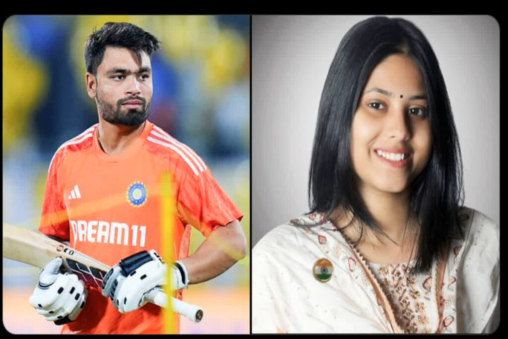 Star batsman Rinku Singh engaged with priya saroj, image