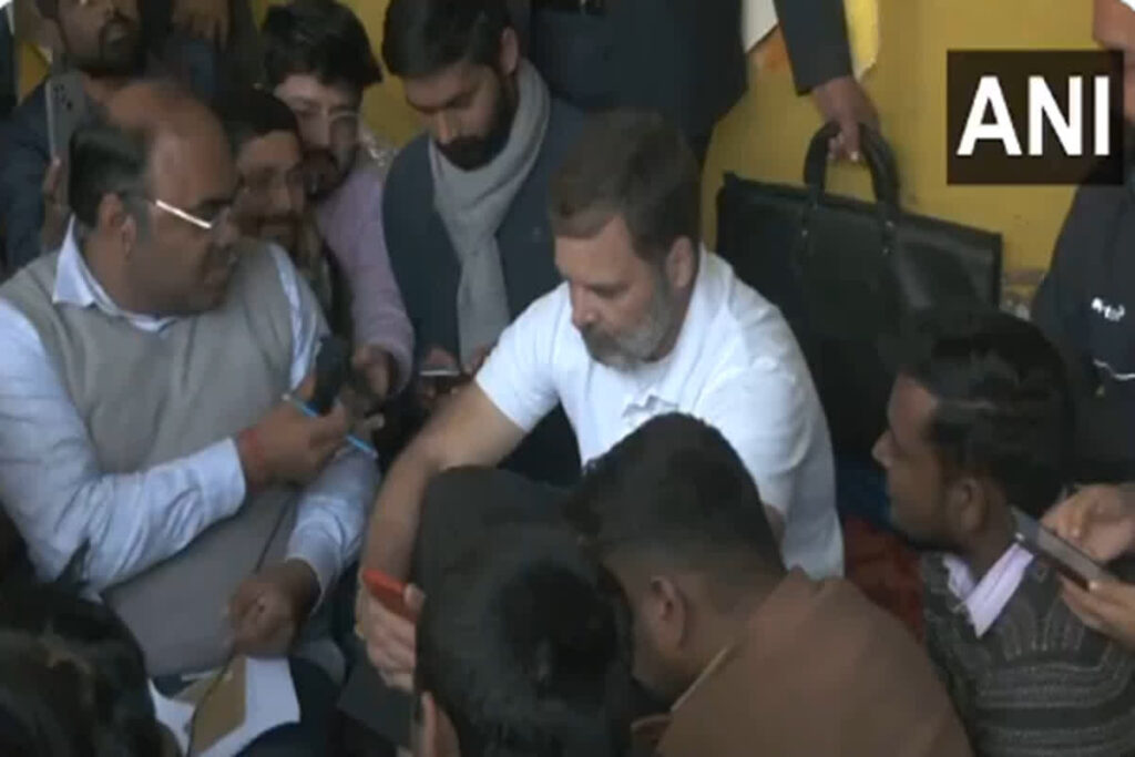 Rahul Gandhi On BPSC Paper Leak। Image Credit: ANI