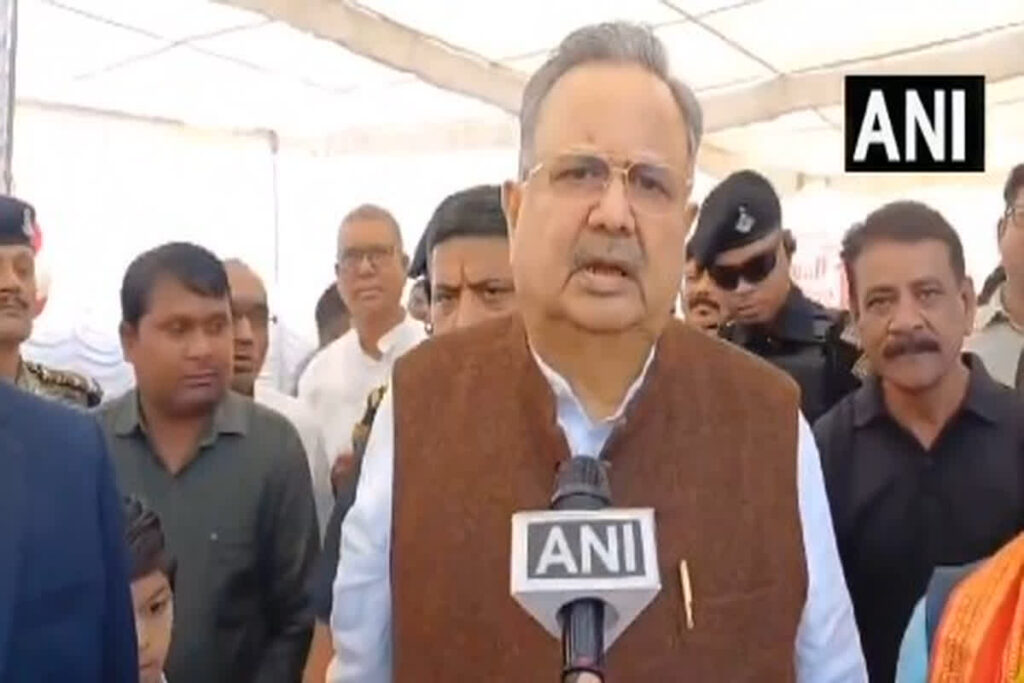 Raman Singh On Bijapur Naxal Attack। Image Credit: ANI