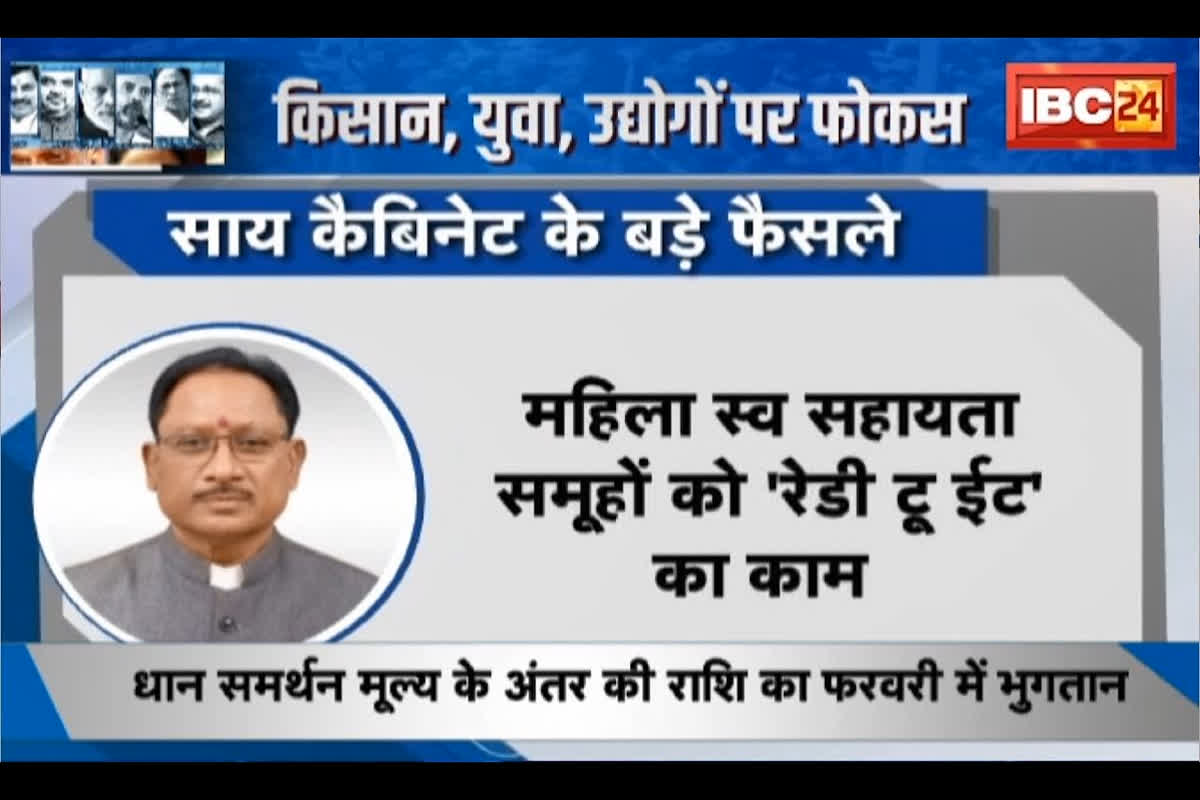 #SarkarOnIBC24: आचार संहिता से पहले साय सरकार ने दी सौगात। MSP की अंतर राशि का होगा भुगतान