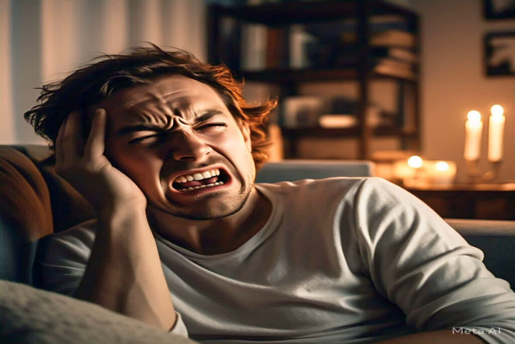 Man Cut Off His friend Ear/ Image Credit: Meta AI