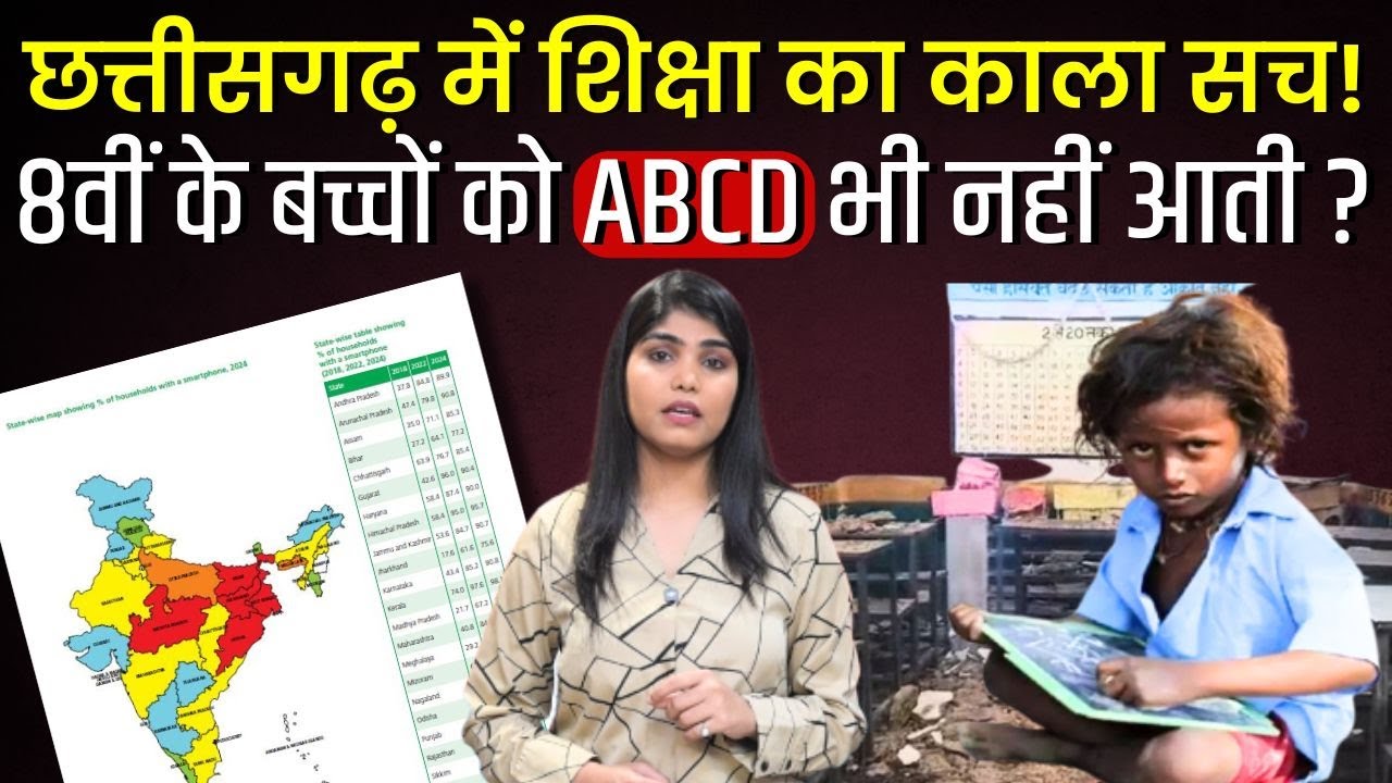 Chhattisgarh में शिक्षा का काला सच! 8वीं के बच्चों को ABCD भी नहीं आती ? | ASER 2025 