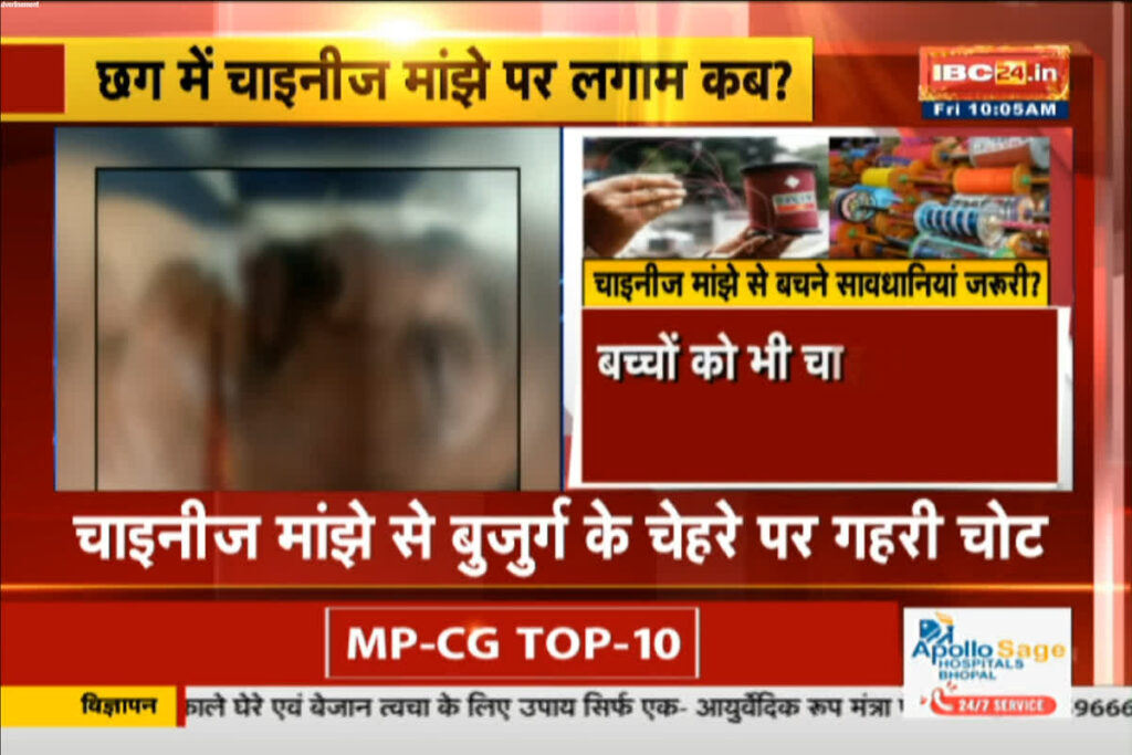 Chinese Manjha Accident In Raipur | Image Source | IBC24