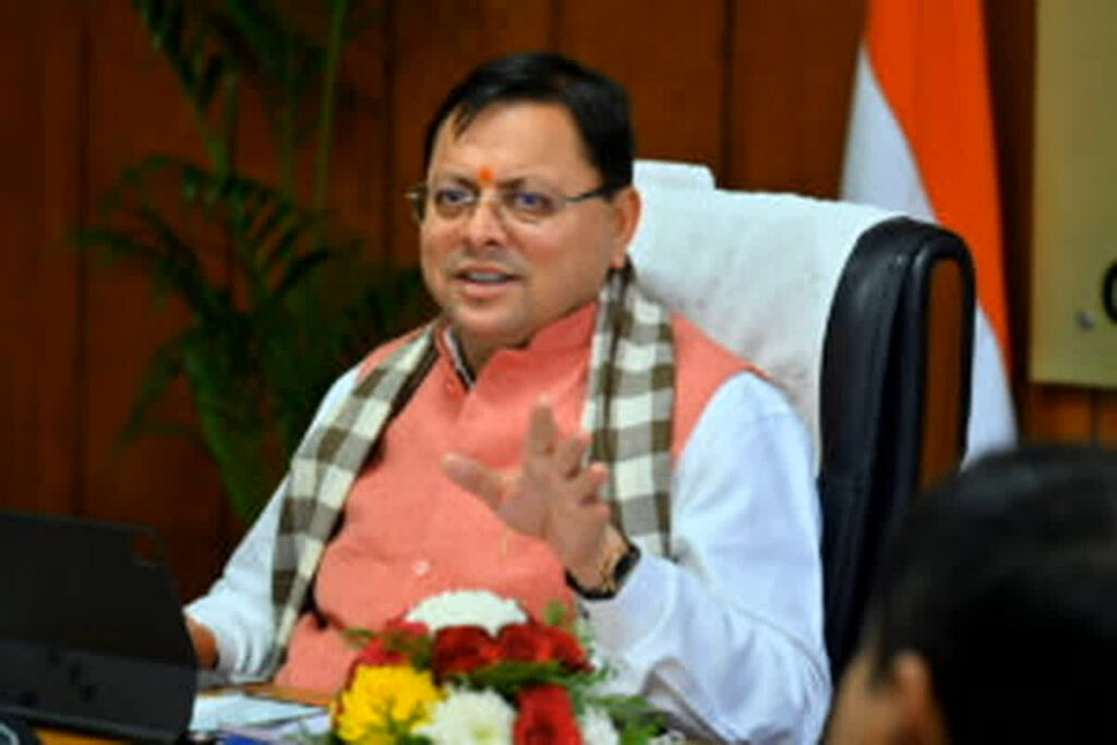 CM Pushkar Singh Dhami Ranking। Photo Credit: UK DIPR