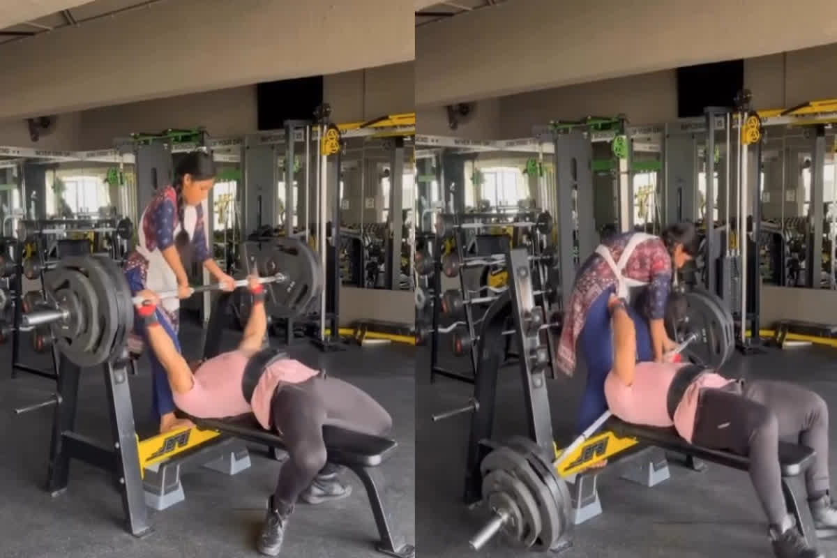 Gym Viral Video| Photo Credit: @Madan_Chikna