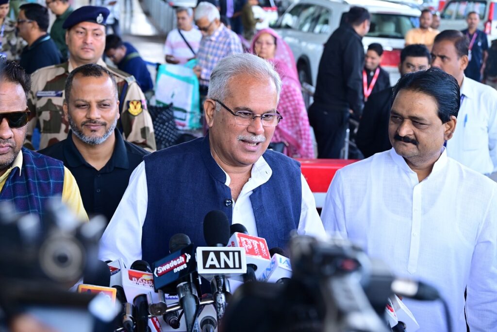 Former Chhattisgarh Chief Minister Bhupesh Baghel, image source: bhupesh baghel X